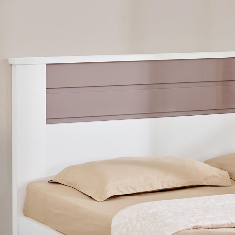 Quadro Cosco Queen Bed - White