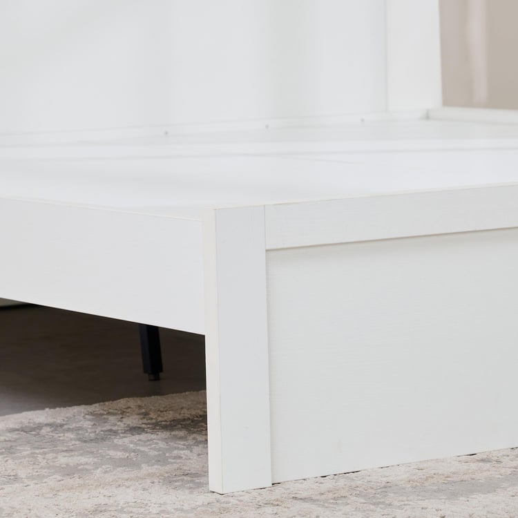 Quadro Cosco Queen Bed - White