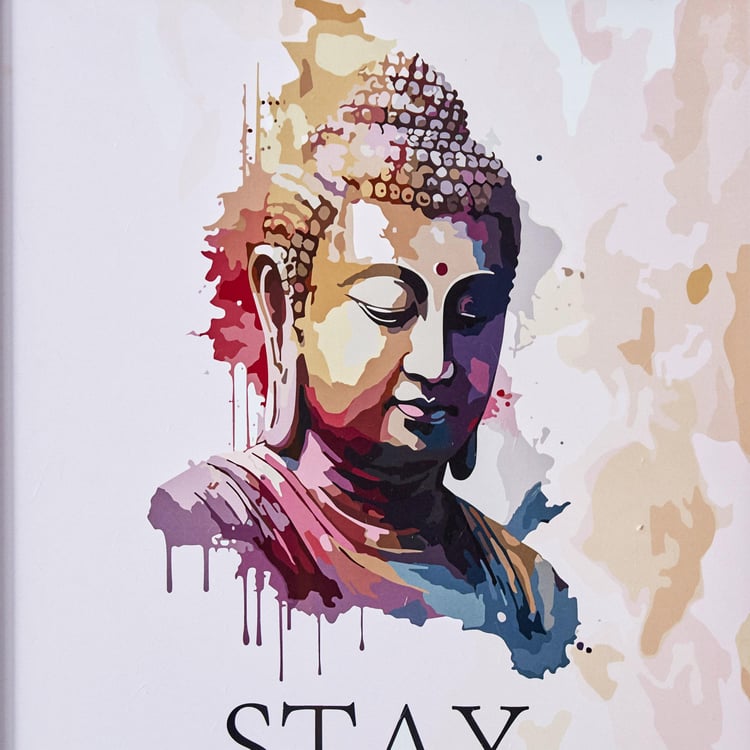 Spectrum Canvas Buddha Picture Frame - 33x48cm