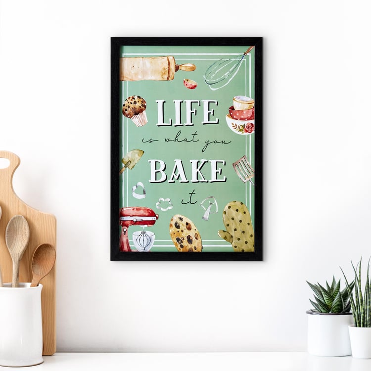 Spectrum MDF Canvas Delight Bakers Life Picture Frame - 33x48cm