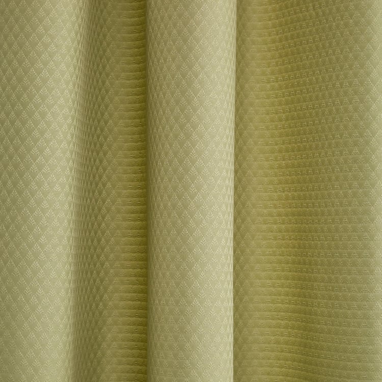 Sierra Set of 2 Woven Room Darkening Window Curtains