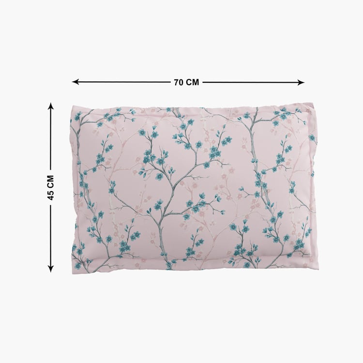 Senorita Freida Set of 2 Floral Print Pillow Covers - 70x45cm