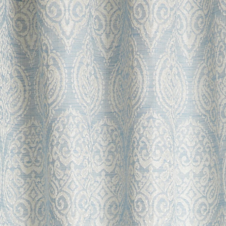 Morris Baltic Set of 2 Jacquard Room Darkening Door Curtains