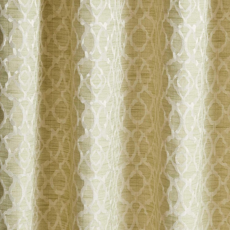 Morris Eclipse Set of 2 Jacquard Room Darkening Door Curtains