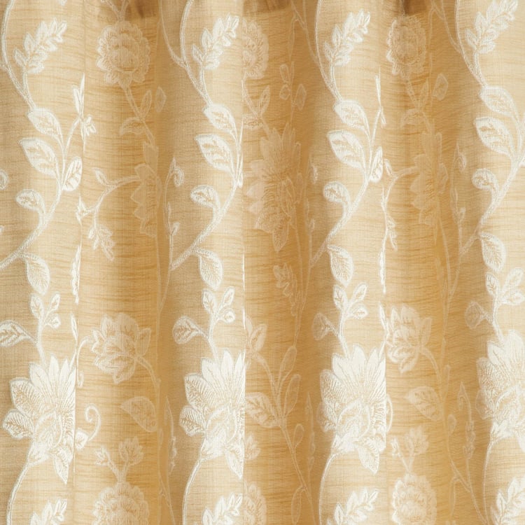 Morris Vallarta Set of 2 Jacquard Room Darkening Door Curtains