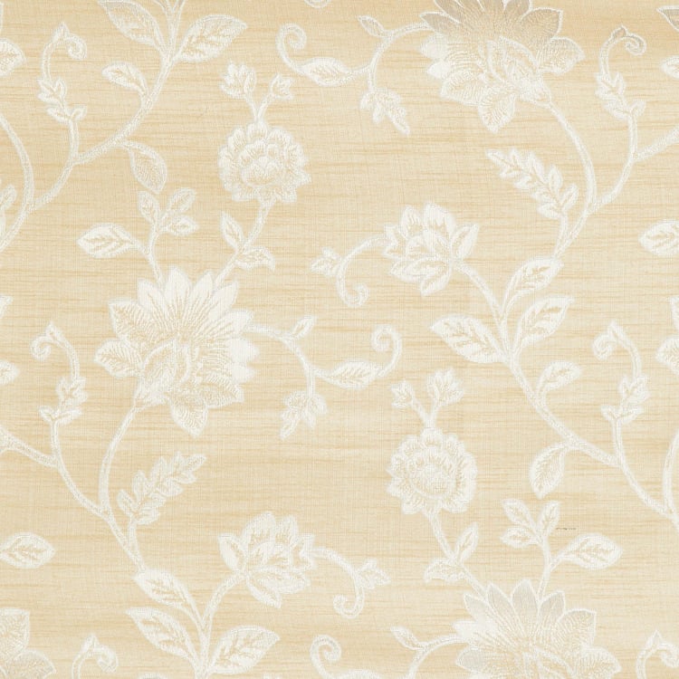 Morris Vallarta Set of 2 Jacquard Room Darkening Door Curtains - 7ft