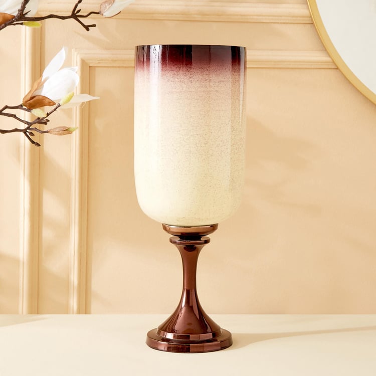 Eternity Vogue Hugo Glass Hurricane Candle Holder