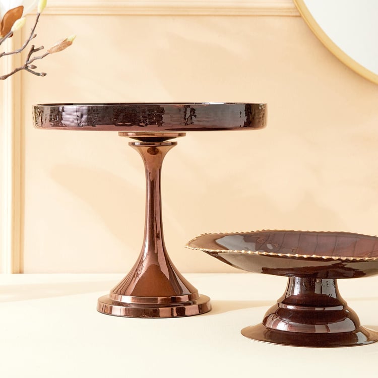 Eternity Vogue Hugo Glass Cake Stand