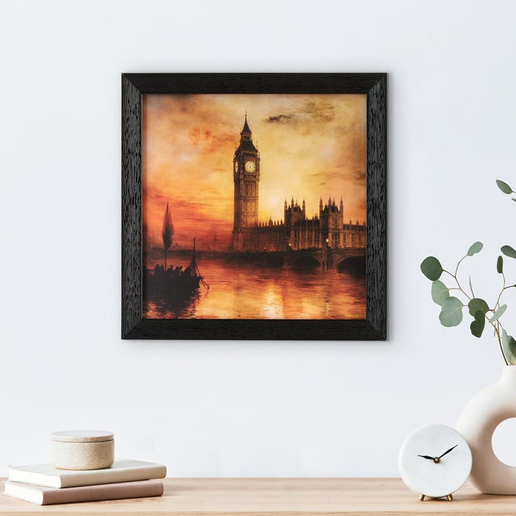 Corsica Aura Clock Tower Picture Frame - 35x35cm