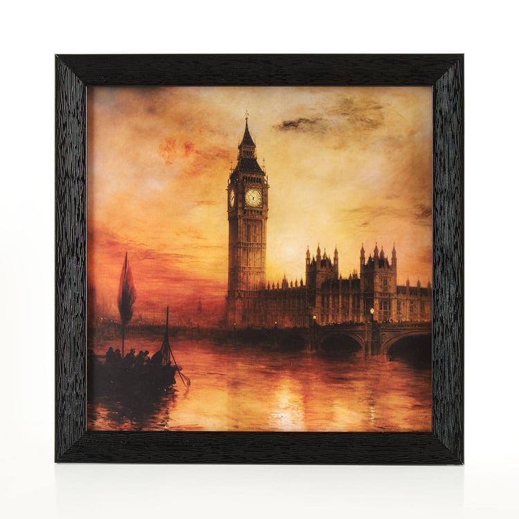 Corsica Aura Clock Tower Picture Frame - 35x35cm