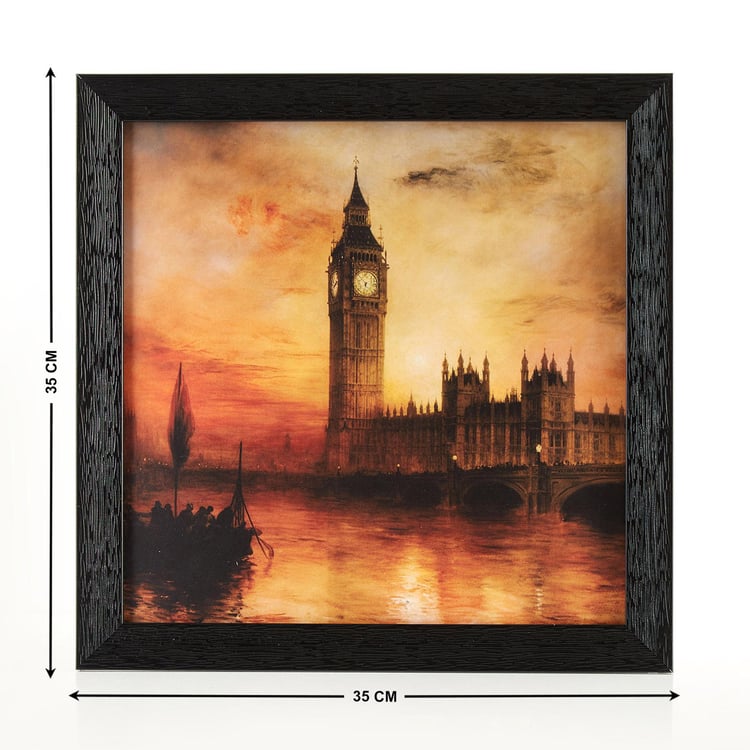 Corsica Aura Clock Tower Picture Frame - 35x35cm