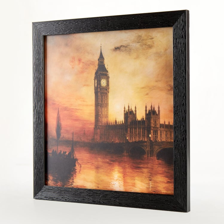 Corsica Aura Clock Tower Picture Frame - 35x35cm