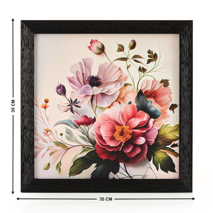 Corsica Aura Flower Picture Frame - 35x35cm