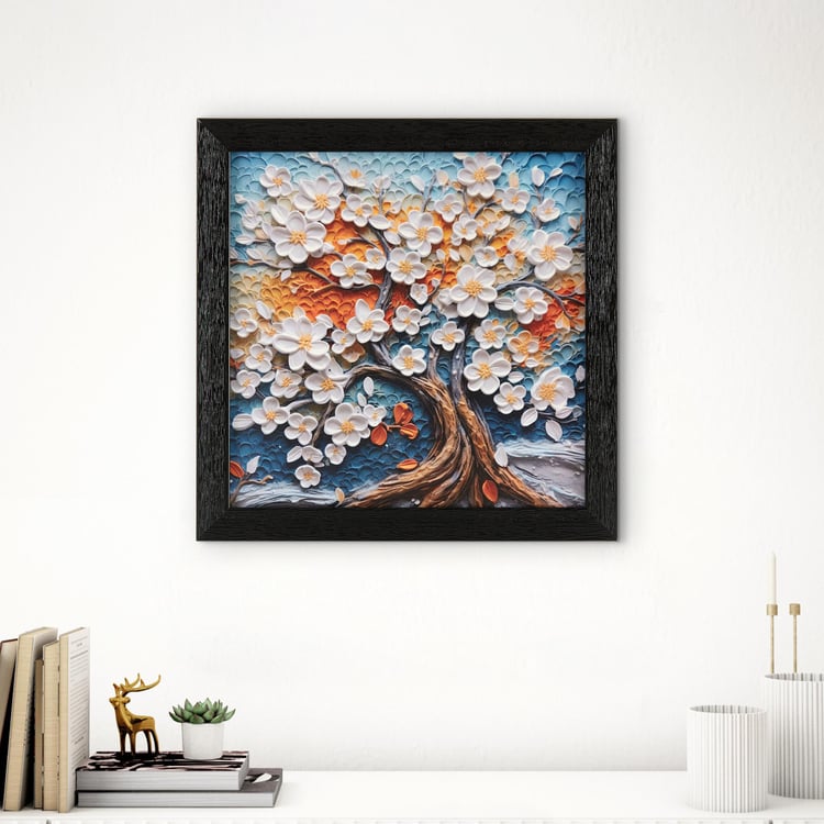 Corsica Aura Flower Picture Frame - 35x35cm