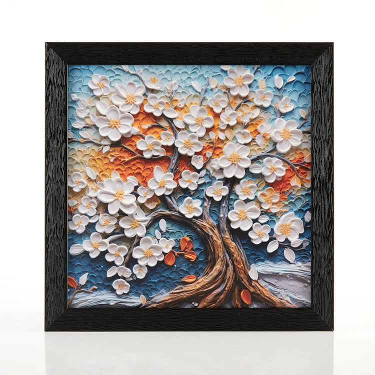 Corsica Aura Flower Picture Frame - 35x35cm