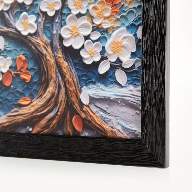 Corsica Aura Flower Picture Frame - 35x35cm