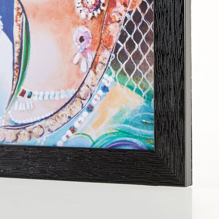 Corsica Aura Radha Krishna Picture Frame - 30x50cm