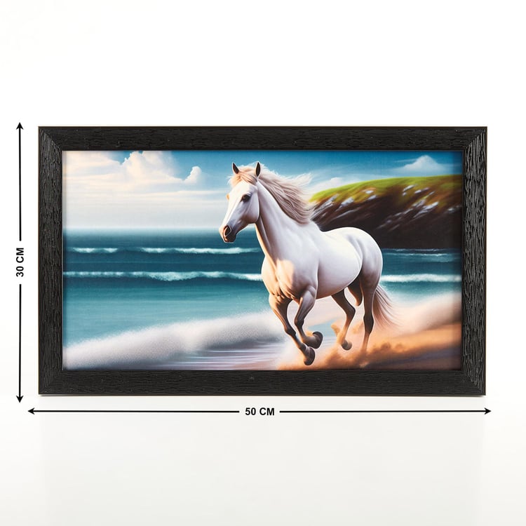 Corsica Aura Running Horse Picture Frame - 50x30cm