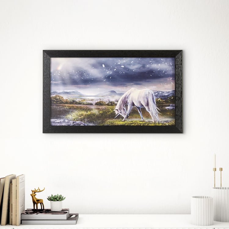 Corsica Aura Horse And Landscape Picture Frame - 50x30cm