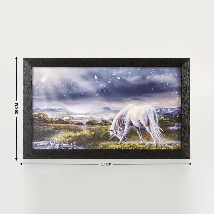 Corsica Aura Horse And Landscape Picture Frame - 50x30cm