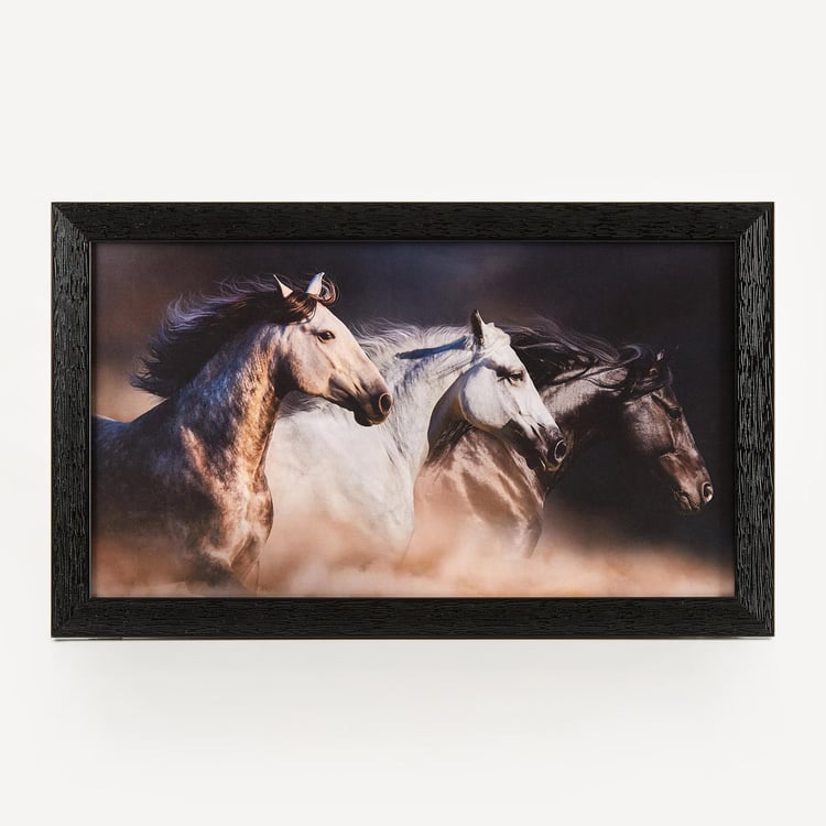 Corsica Aura Horses Picture Frame - 50x30cm