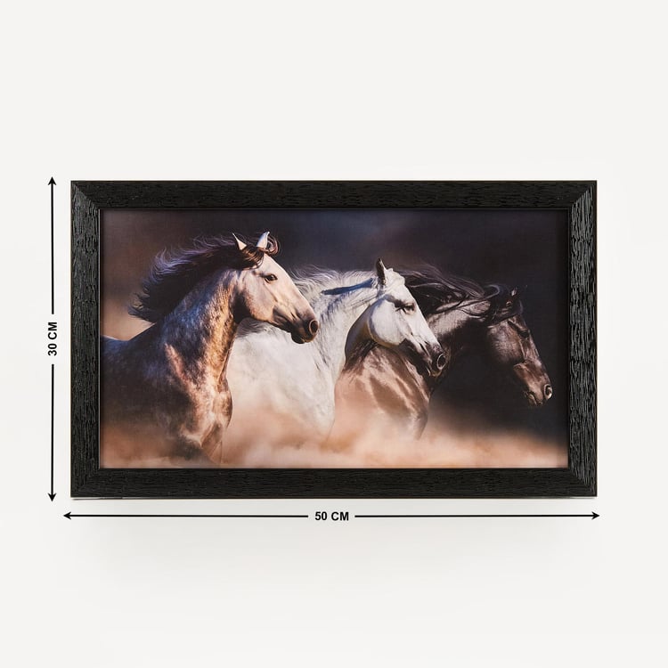 Corsica Aura Horses Picture Frame - 50x30cm