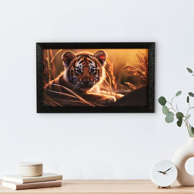 Corsica Aura Tiger Cub Picture Frame - 50x30cm