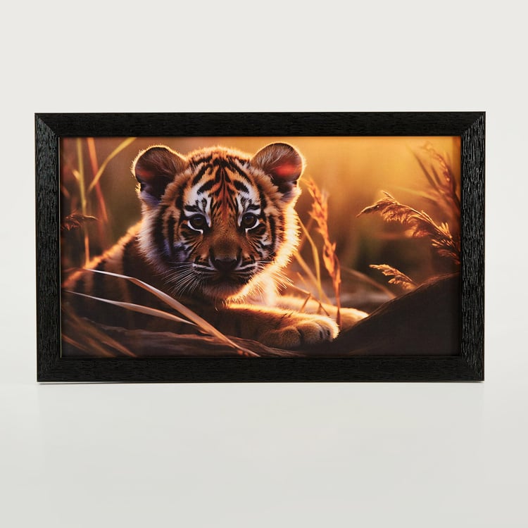 Corsica Aura Tiger Cub Picture Frame - 50x30cm