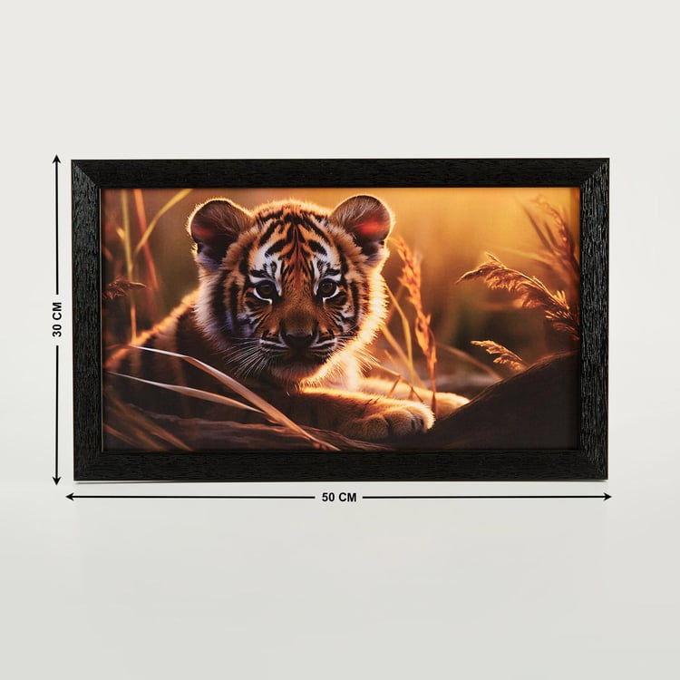 Corsica Aura Tiger Cub Picture Frame - 50x30cm