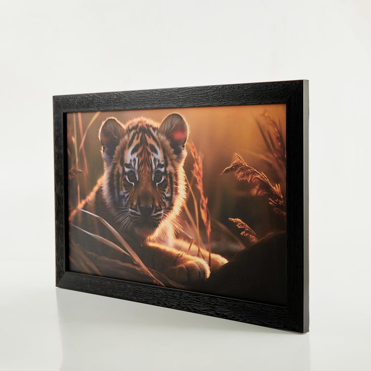 Corsica Aura Tiger Cub Picture Frame - 50x30cm