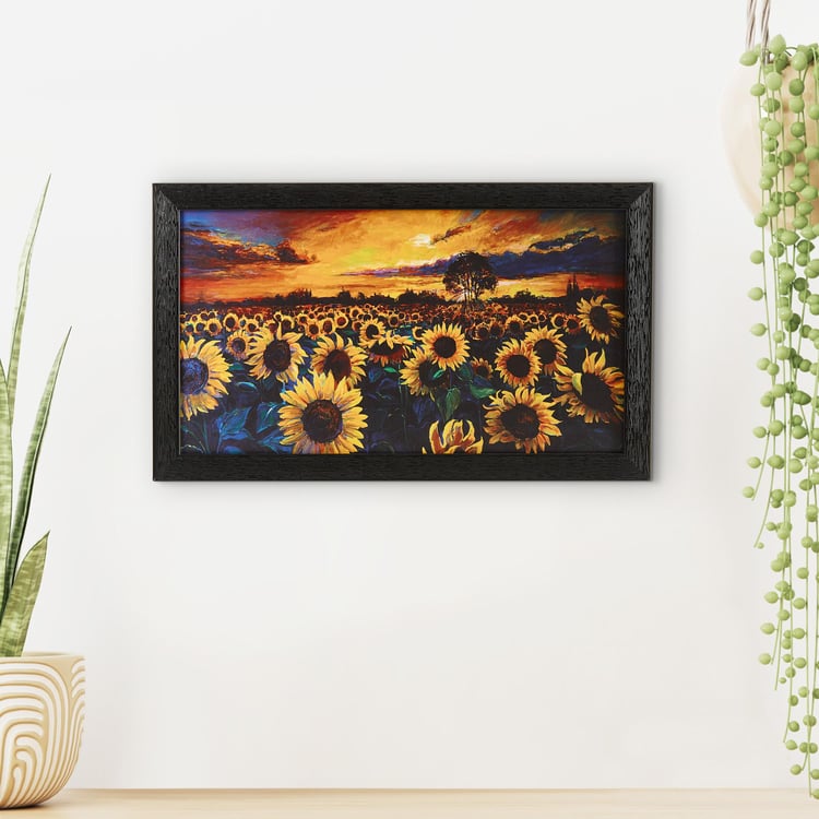 Corsica Aura Sunflower Field Picture Frame - 50x30cm