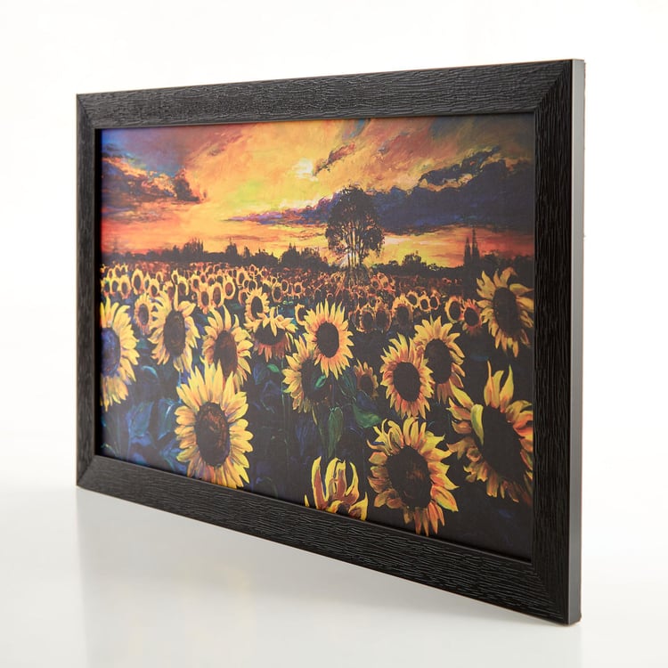 Corsica Aura Sunflower Field Picture Frame - 50x30cm