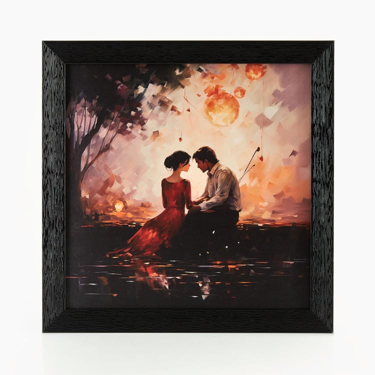 Corsica Aura Couple Picture Frame - 35x35cm