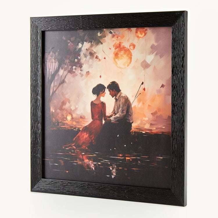 Corsica Aura Couple Picture Frame - 35x35cm