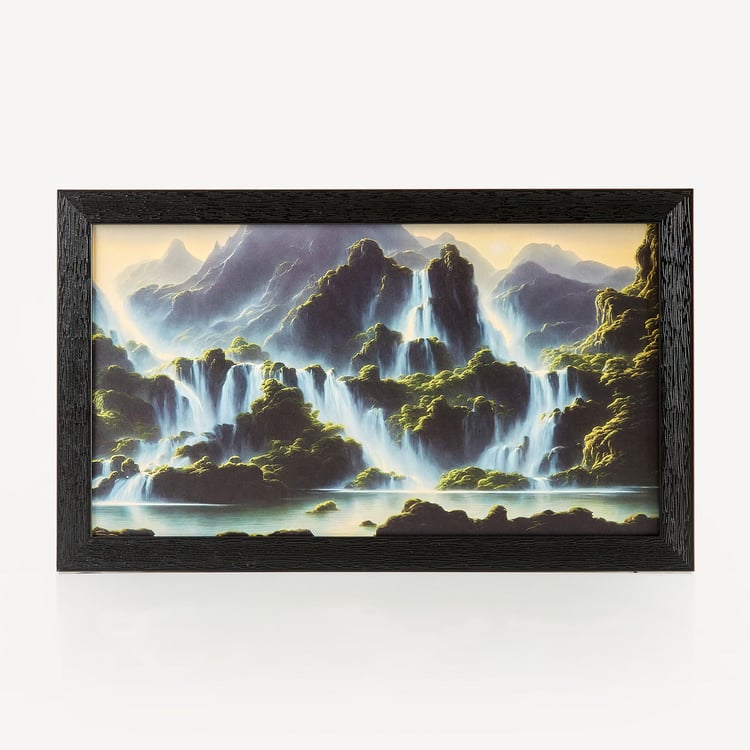 Corsica Aura Waterfall Picture Frame - 50x30cm