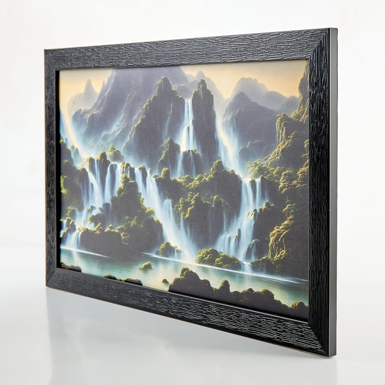 Corsica Aura Waterfall Picture Frame - 50x30cm