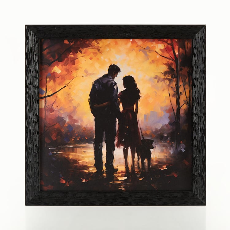 Corsica Aura Couple Picture Frame - 35x35cm