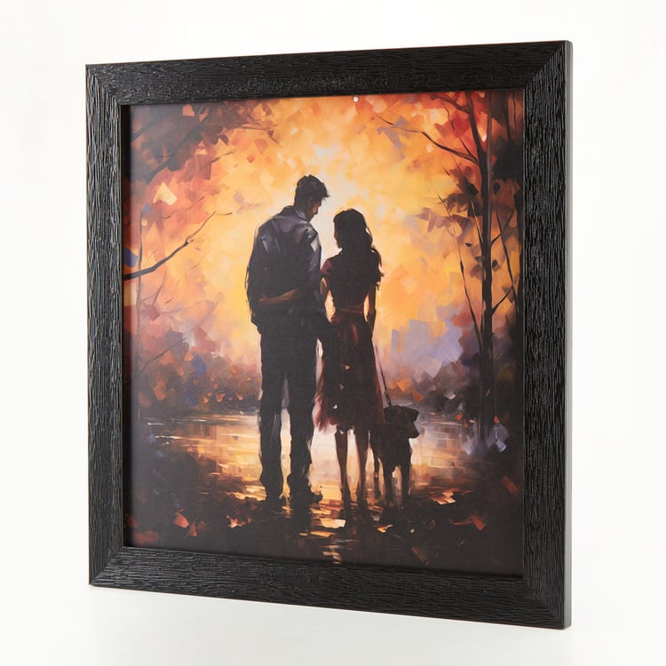 Corsica Aura Couple Picture Frame - 35x35cm