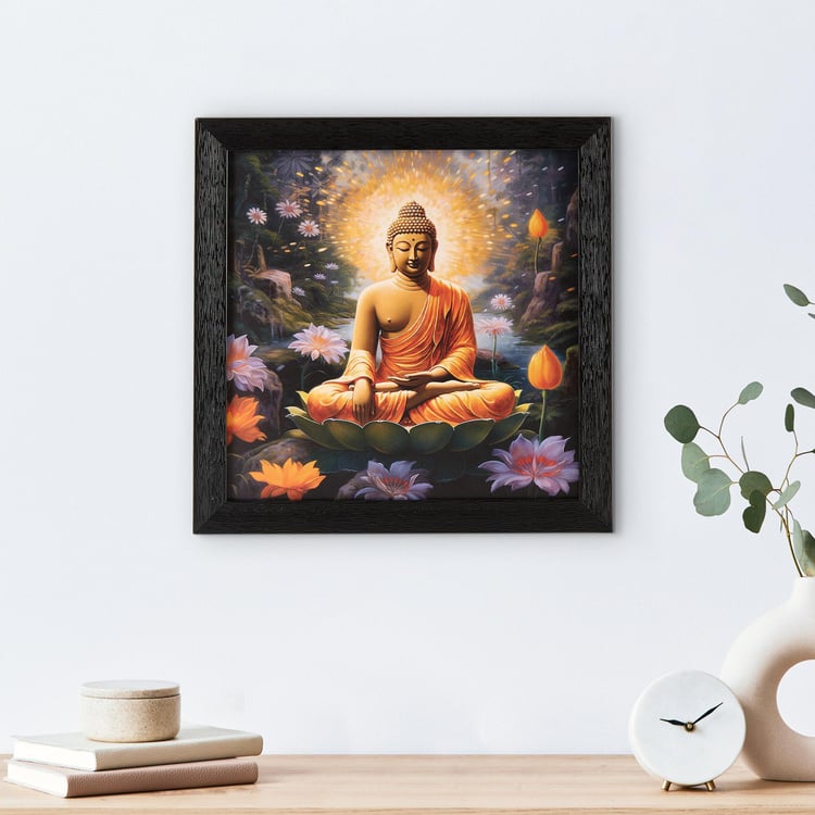 Corsica Aura Wooden Buddha Picture Frame - 35x35cm