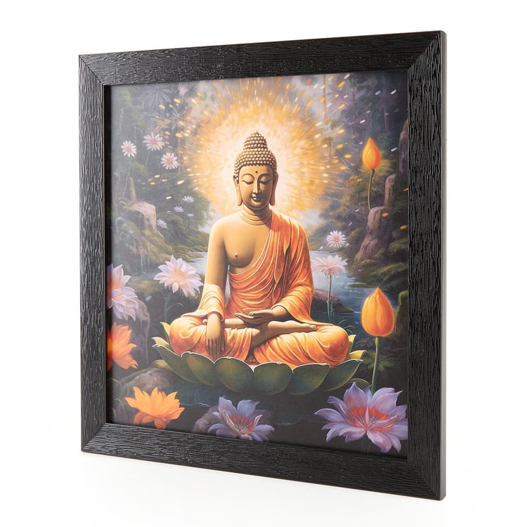 Corsica Aura Wooden Buddha Picture Frame - 35x35cm