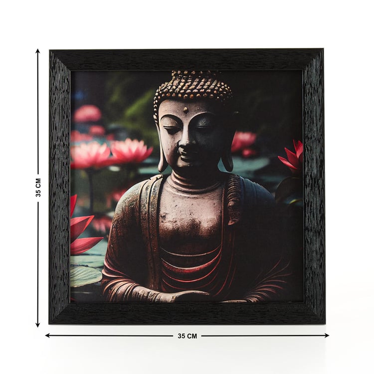 Corsica Aura Buddha Picture Frame - 35x35cm