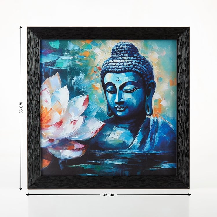 Corsica Aura Buddha Picture Frame - 35x35cm