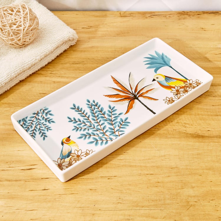 Nova Townsquare Ceramic Printed Tray