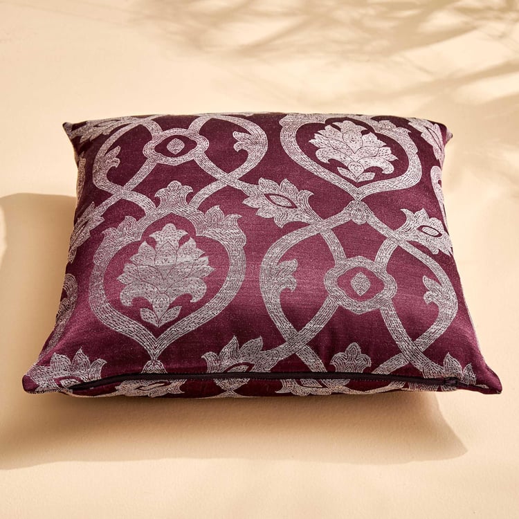 Jade Alfie Set of 2 Jacquard Cushion Covers - 40x40cm