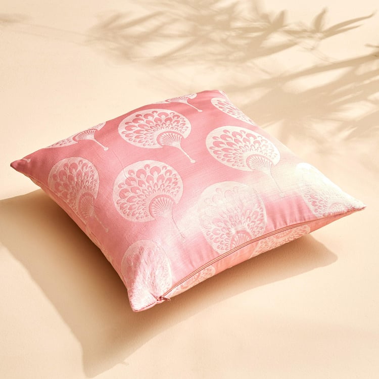 Jade Emily Set of 2 Jacquard Cushion Covers - 40x40cm