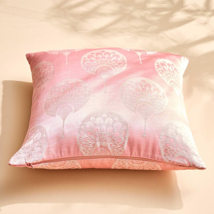 Jade Emily Set of 2 Jacquard Cushion Covers - 40x40cm