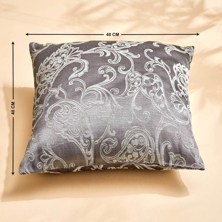 Jade Renvi Set of 2 Jacquard Cushion Covers - 40x40cm