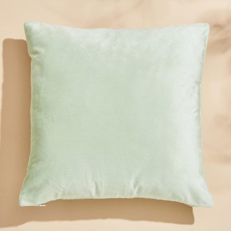 Endura Embroidered Cushion Cover - 40x40cm