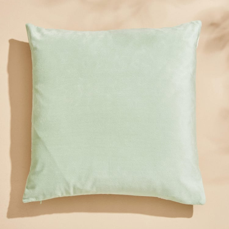 Endura Embroidered Cushion Cover - 40x40cm