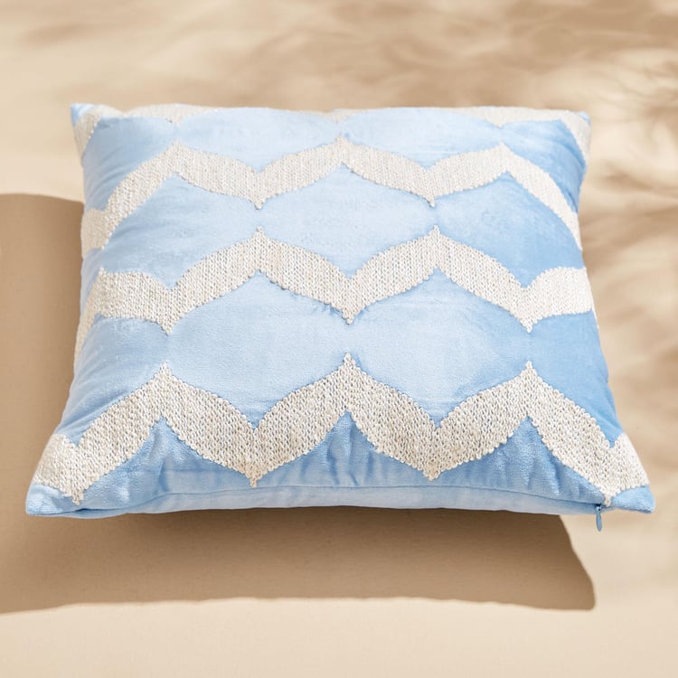 Endura Embroidered Cushion Cover - 40x40cm